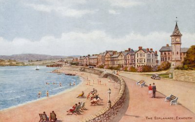 Die Esplanade, Exmouth von Alfred Robert Quinton